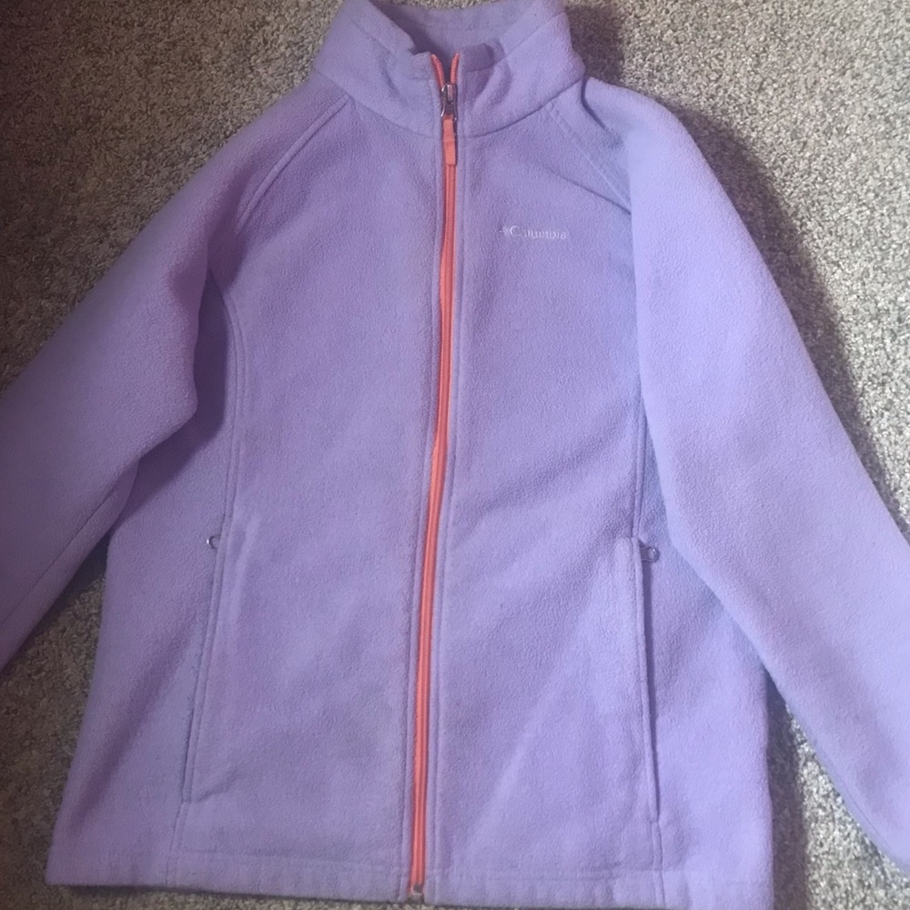 Light Purple and Peach Columbia Jacket
